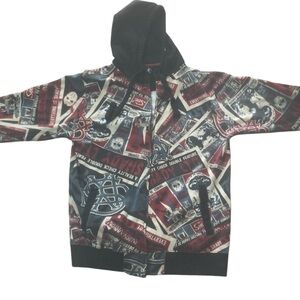 Rare Vintage Eminem Shady Records Ltd Hoodie All Over Print Size Large